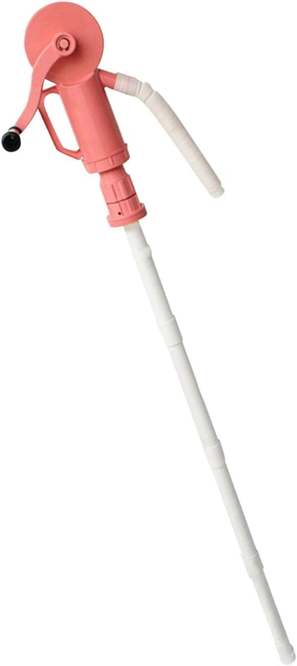 Oil Barrel Drum Pump Self Priming Hand Oil Pump Accessory Multifunctional Simple to Operate for Pumping Petrol Diesel Fuel