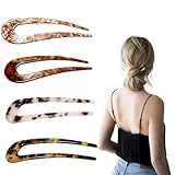 hair pin legs canada Tous Les Styles : Ce épingles à cheveux u bâton set inclut 4 styles distincts de tortue claire et foncée, adaptées à tous les goûts et occasions. Associez ce pince a chignon français with a touch of shimmer à votre robe de soirée élégante pour un cocktail, ou optez pour l'écaille de tortue pour compléter votre look décontracté en jean et chemise – il y a toujours une correspondance idéale !
