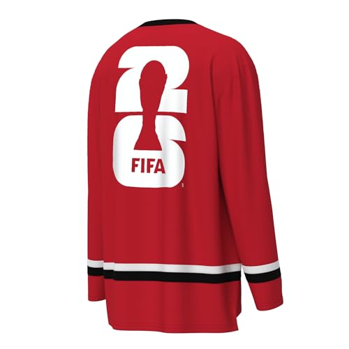 Image of Outerstuff FIFA World Cup 2026 Mens Long Sleeve V-Neck Hockey Jersey