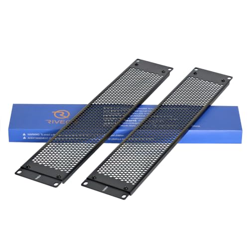 RIVECO 2U Vented Blank Panel