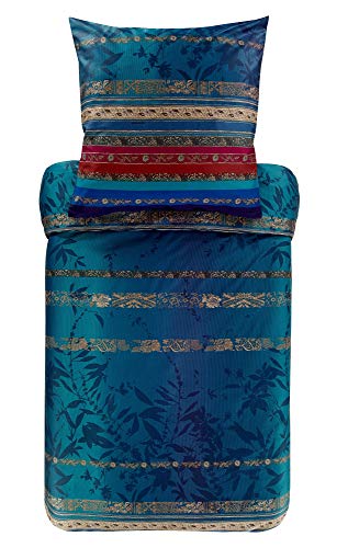 Bassetti Bettwäsche Malve B1 Blau 135 x 200 cm