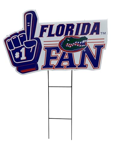 Proformance Home NCAA Florida Gators #1 Fan Yard Sign