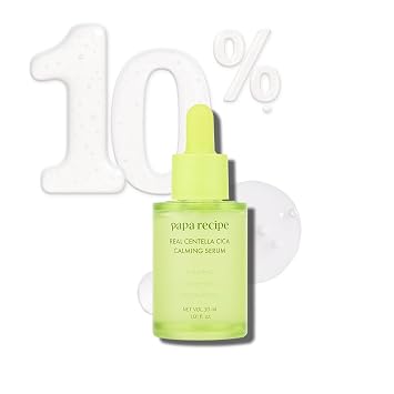 Papa Recipe Real Centella Cica Calming Serum 30ml, 1.01 Fl Oz - Intensive Calming Care, Centella + Panthenol Formula, Lightweight Hydration, Redness Relief Serum, Korean Skincare