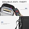 Small Anti Theft CrossBody Bag with Zipper Lock, RFID Blocking & Water Resistant - Sling Chest Shoulder Bag for Men Women, Water Resistant Messenger Bags for Runner Workout Hiking Cycling Travelling #1