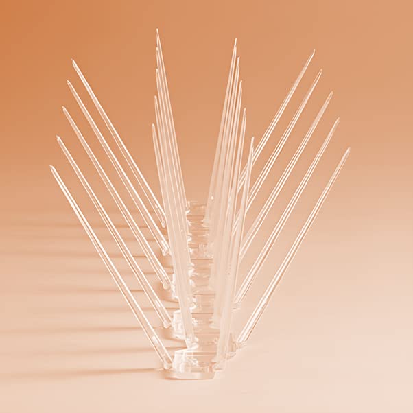 10 Pcs Set of BIrdFlee Bird Spike | Pigeon Spike| Bird Control Spike with PVC Wall Plug and Screw (B0C3LK89HP) Amazon Price History, Amazon Price Tracker