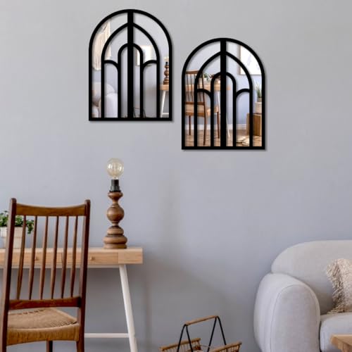 Image of Sehaz Artworks Home Decoration Items for Living Room | Decorative Mirror for Wall Decorations | Wall Hanging Decoration | Jharokha Wall Decor Item for Living Room | Wall Decor Items for Bedroom