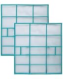 Mini Split Filter Replace 4007597 Fit for Daikin FTKM15NV2S 12.4x11.8,2Pcs