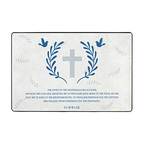 VIVACITE Prayer Mat Christian Prayer Rug for Prayer Room Décor Essentials