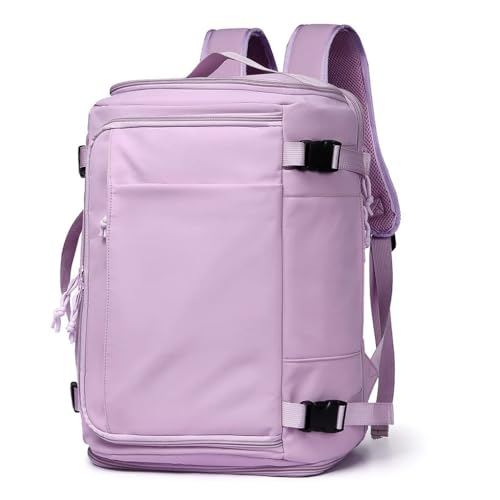 Image of The Purple Tree Multifunction Waterproof Laptop Travel Backpack with Shoe Compartment, Shoulder Bag, 35 L Laptop Backpack with USB Charging