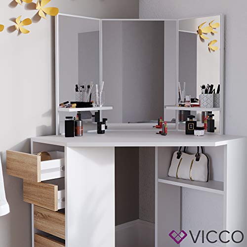 Vicco Arielle Hoekkaptafel, kaptafel, commode - Image 6