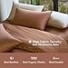 DOZ Duvet Cover Set, 100% Viscose derived from Bamboo, Organically Grown, Buttery Soft, Cooling Duvet Covers, High GSM, 1 Duvet Cover and 2 Pillowcases, 106
