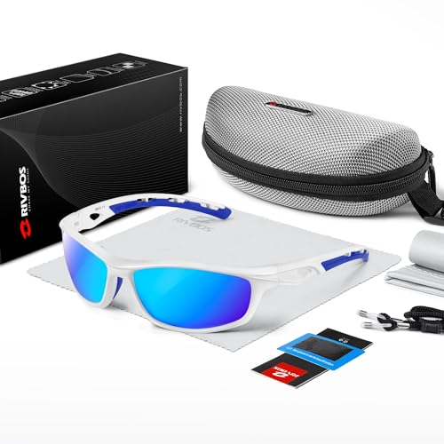 Image of RIVBOS Sunglasses for Men Women Polarized UV Protection Sports Fishing Driving Shades Cycling RB833