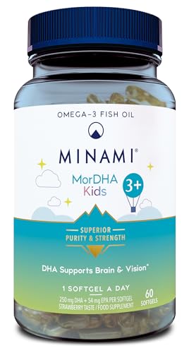 Image of MINAMI MorDHA Kids 3+, 60 Softgels