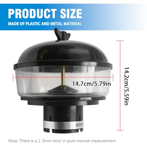 EATAKWARD D3NN9A660E Air Pre-Cleaner Assembly, Replacement for Ford New Holland Tractors 2610V 2810 2910 3230, Replacement for Massey Ferguson 230 240 250 253 Tractors, Replace 81824759 1682798M1 by EATAKWARD - Image 3
