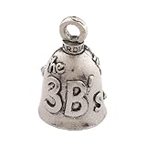 Guardian Bell 3 B's ビール、おっぱい、バイクはハーレー/オートバイにフィットします。オリジナルバイカーベル、スモール。