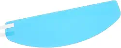 Película à prova de chuva de 24,5 cm x 8,8 cm para capacete de motocicleta universal antirchuva adesivo de lente de filme nano revestimento durável adesivo de filme acessório de capacete