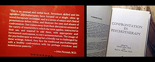 Confrontation in Psychotherapy 0876686706 Book Cover