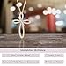 Jewelili Diamond Cross Pendant Necklace for Women | 10K Yellow Gold | 1/5 CTTW Natural White Diamonds | 18” Rope Chain | Religious Jewelry with Gift Box | Timeless Fashion Jewelry Gift for Her