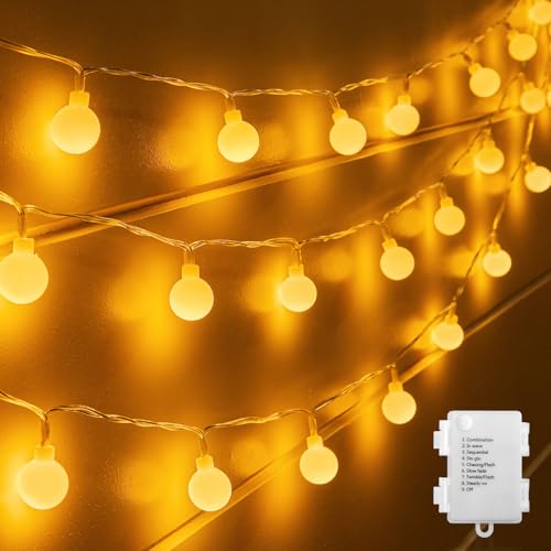 Brightown Battery Operated String Lights for Bedroom, 9.8Ft 30 LE...