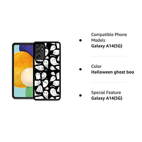 Djsok Compatible With Samsung Galaxy A14 5G Case,Halloween Ghost Boo For Girl Men Drop Protection Pattern With Soft Tpu Bumper Case For Samsung Galaxy A14 5G #TOP5