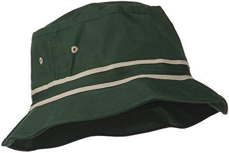 Striped Hat Band Fisherman Bucket Hat 