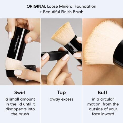 Bareminerals 6963 Original Loose Powder Foundation Spf 15, Lightweight Mineral Loose Powder Foundation Makeup thumb #8