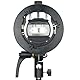 Godox S2 Bowens S-Type Blitzhalter Halterung für Godox V1 V860II AD200 AD400PRO TT350 TT685 Speedlite (S2)