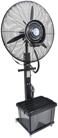 Fkstyle 業務用 大型ミスト扇風機 80cm 微細ミスト 熱中症対策