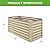 Best Choice Products 6x3x2ft Outdoor Metal Raised Garden Bed, Planter Box for Vegetables, Flowers, Herbs