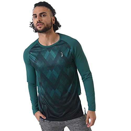 Image of Campus Sutra Men Polyester Regular Fit T-Shirt