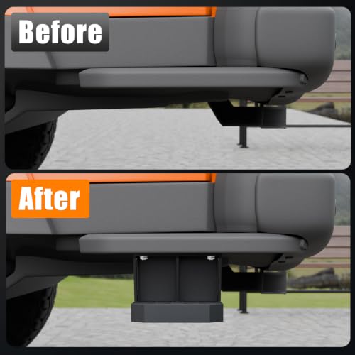 Tecbaba Rear Bed Step Compatible with 2020-2026 Jeep Gladiator JT Bumper Step Tailgate Step 1-Pack Step Rail for Driver or Passenger Side 2025 Gladiator Accessories — view 2