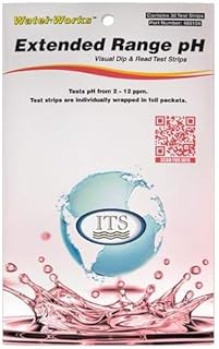 Industrial Test Systems 480104, Extended Range pH Check (Pack of 24 pcs)