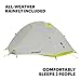 Eureka! Midori 2-Person Waterproof Backpacking Tent, Lime/Grey (4 Pounds 13 Ounces)