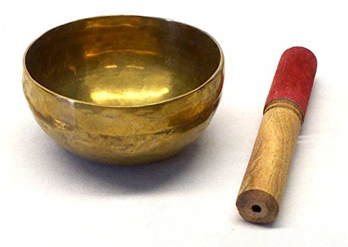 Bol chantant tibétain traditionnel en alliage martelé Devyom 6