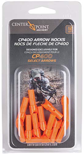 Centerpoint Archery Cp400 Select Arrow Replacement Nocks Axcp4N12Pk For Exclusive Use With Cp400 Select Arrows, Pack Of 12 #TOP8