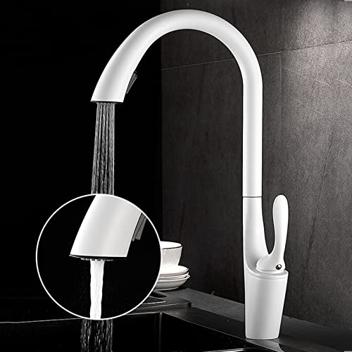 Robinets de cuisine extractibles en laiton anti-calcaire et durables