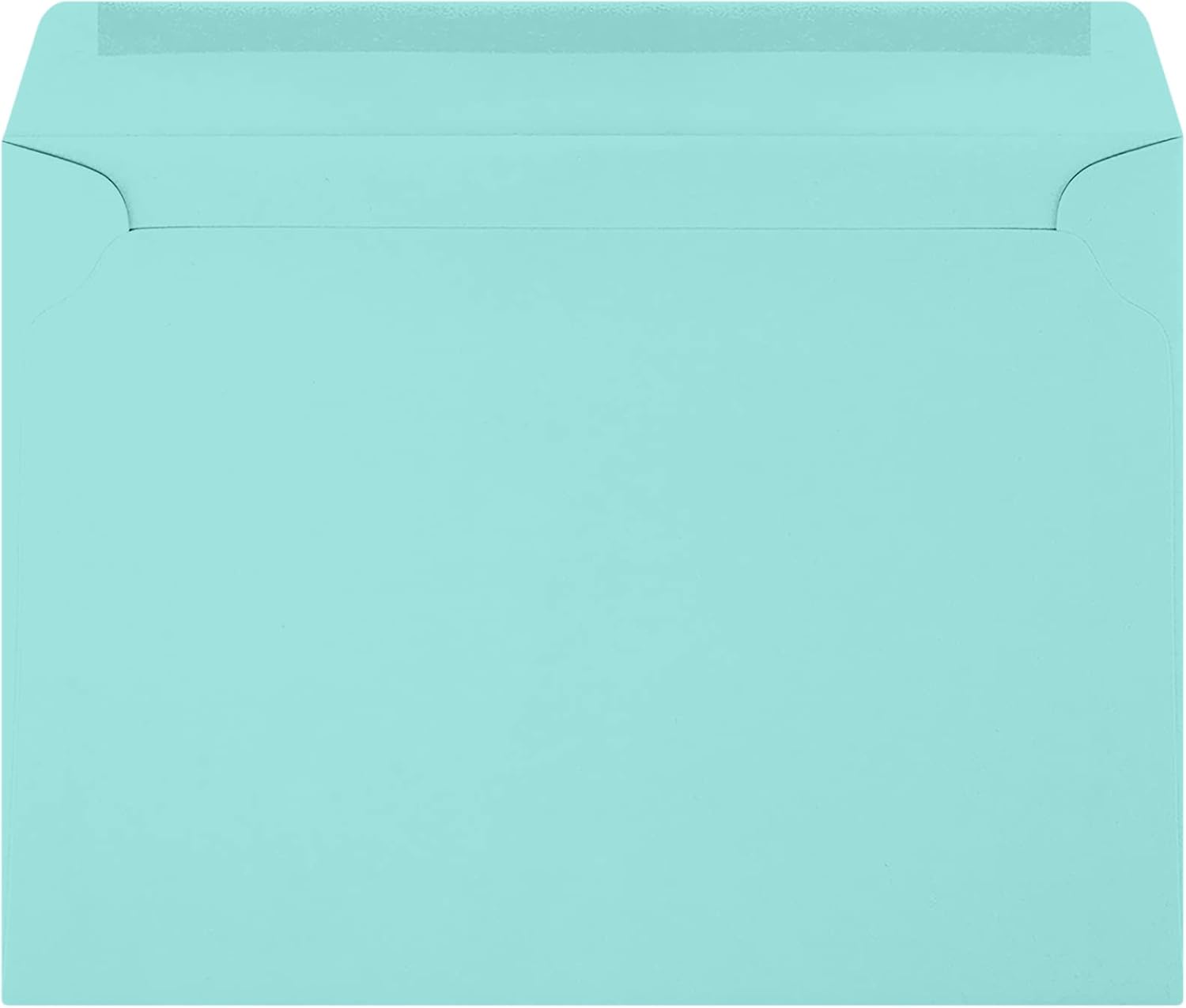LUXPaper 9 x 12 Booklet Envelopes | Seafoam Blue | 80lb. Text | 50 Qty : Office Products