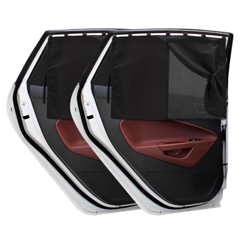 Dual-Layer Magnetic Car Window Shades