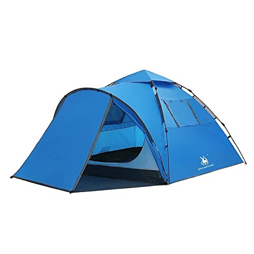HUANGMENG Camping Supplies HUILINGYANG Outdoor Automatic Double-layer Rainproof One-bedroom One-bedroom Family Self-driving Camping Tent, Size: (260+110) x220x145cm