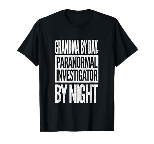 Camisa de cazador de fantasmas de la abuela para investigadores paranormales Camiseta
