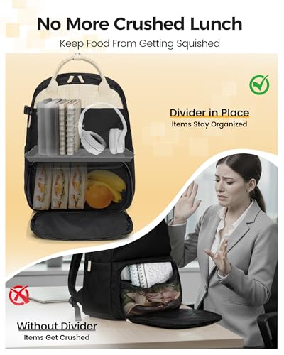 Mochila Para Portátil Con Termo y Divisor Para Almuerzo 15.6" miniatura 2
