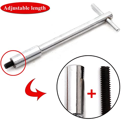 Valve Cover T-Bar Set of W/Chrome Valve Spreaders Set of 8 Silver by RJSPHH - Image 3