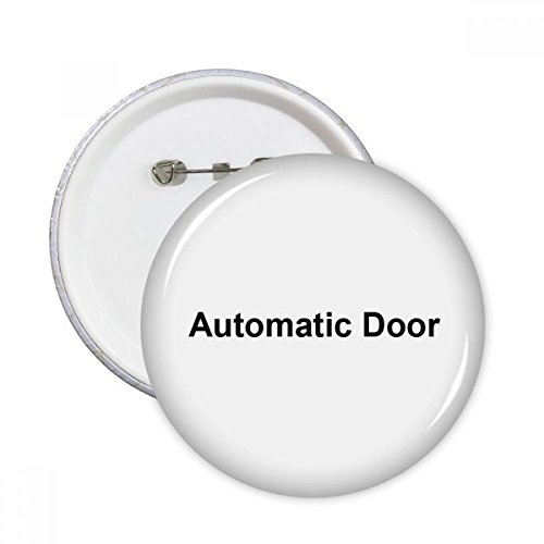 Badge bouton noir et symbole rond pour personnaliser vos vestes et sacs au quotidien