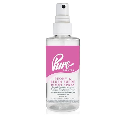 Image of Peony & Blush Suede Room & Fabric Spray Pure Scented