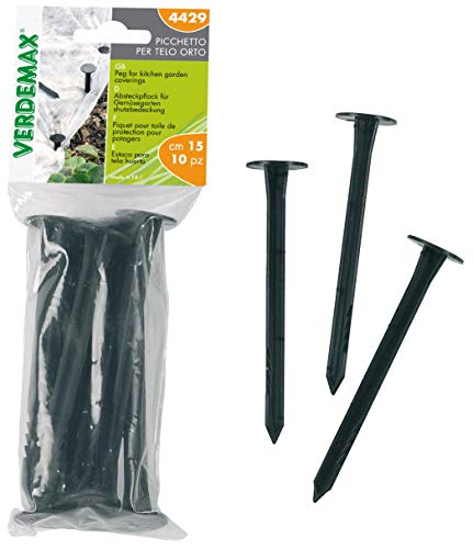 Verdemax 4429 - Picchetto Per Telo Orto (Cm 15-10 Pezzi)