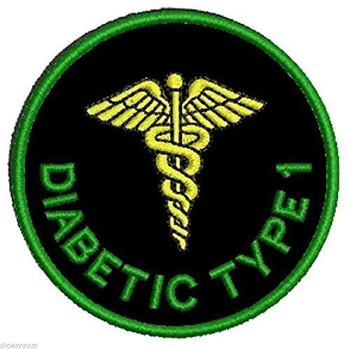 Our NEW Range of Medical Alert Embroidered Patches - Diabetic Type 1