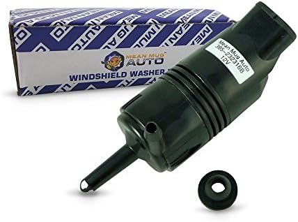 Mean Mug Auto 385-232316B Windshield Washer Pump (Rear) w/Grommet - Compatible with Chevrolet (Chevy), Buick, GMC, Cadillac, Pontiac - Replaces OEM #: 89001126, 22127573, 22087136, 22054177