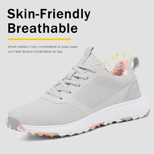 Image of ULTIANT Women Golf Shoes Spikeless Waterproof Golf Sport Sneakers