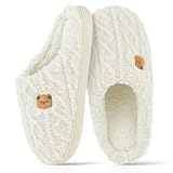Pantufa Chinelo Adulto Antiderrapante Pelúcia Masculina e Feminina Chinelo Peluciada Térmica Inverno Confortável Branco 39/40