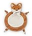 Bearington Baby Wee Fritz, Small Fox Stuffed Animal Lovey Security Blanket, 8" x 7"
